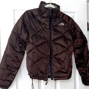 The North Face Dark Brown Quilted Jacket